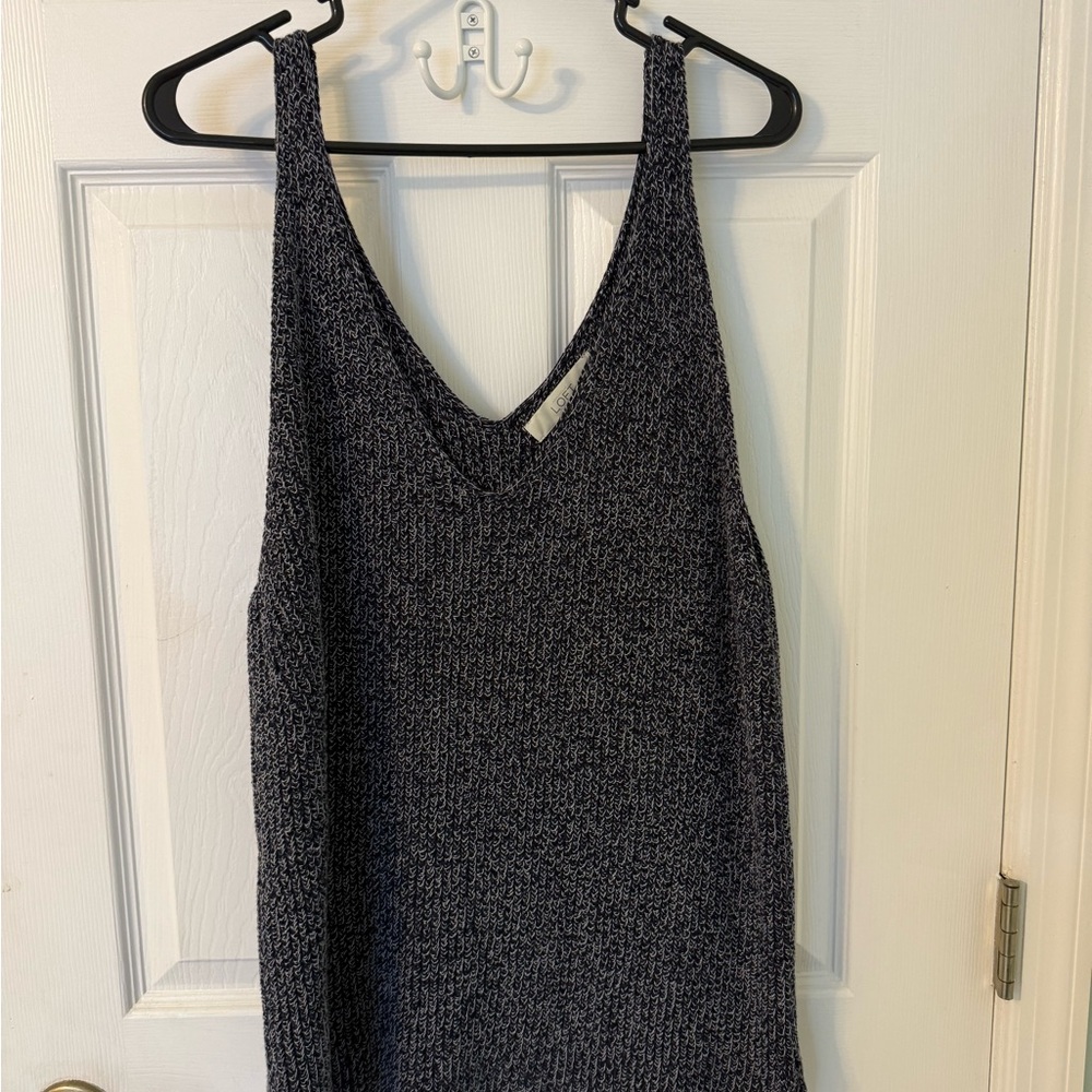 Women's Black Sleeveless Top
